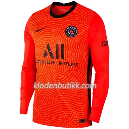 Paris Saint-Germain Keeper Hjemme Fotballdrakt 2020-2021 Langermet